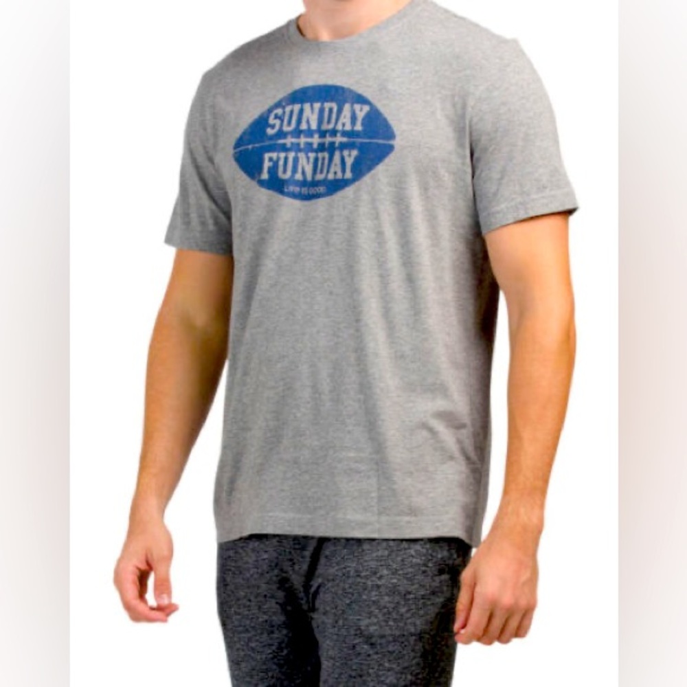 Men's Life Is Good Sunday Funday T-Shirt